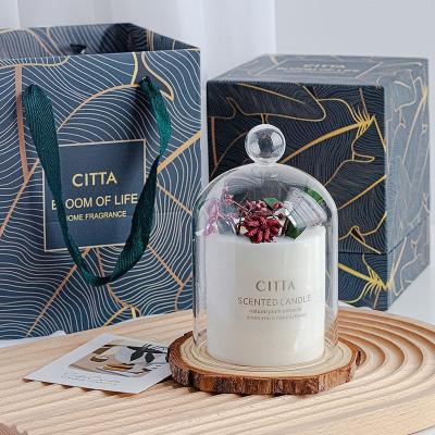 China Custom Designs Private Ownership Luxury Custom Scent Scented Candle Logo Scented Soy Wax Candles for sale