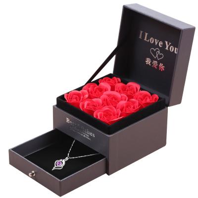 China Party .wedding .event .banquet Promotional Custom Flower Gift Boxes Packing Luxury Fashion Rose Gift Box for sale