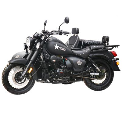 China Family Travel Motorbike 250cc Oil Cooled Motorcycle With Sidecar For Sale Front 80/100-19 Rear 90/16 for sale