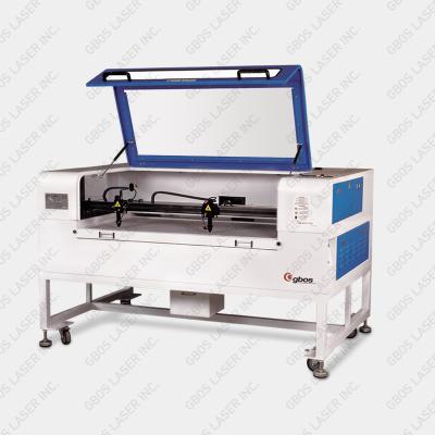 China 90W Laser Cutter Dual Head 90W Fabric Cloth Apparel Textile Garment CO2 Laser Cutting Machine For Sale for sale