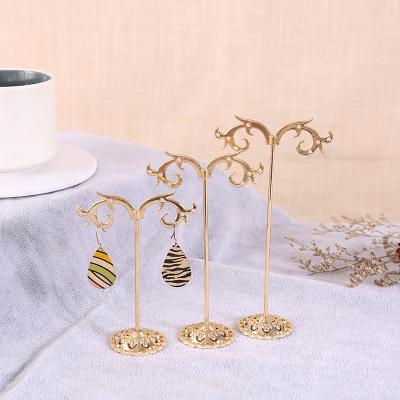 China Jewelry Show Multicolor T Bar 3 Piece Suit Earring Holder Earring Display Stand Jewelry T Earring Holder for sale