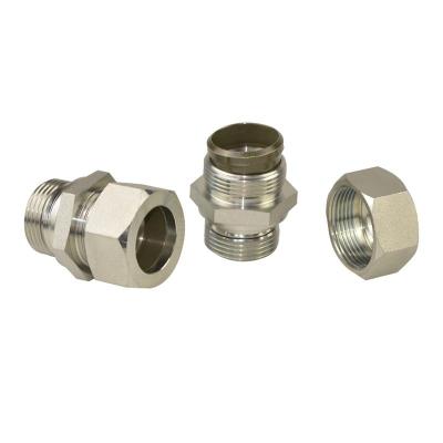 China Carbon Steel / Stainless / Brass Chinese Suppliers Thread BSP Hydraulic Adapter Fitting for sale