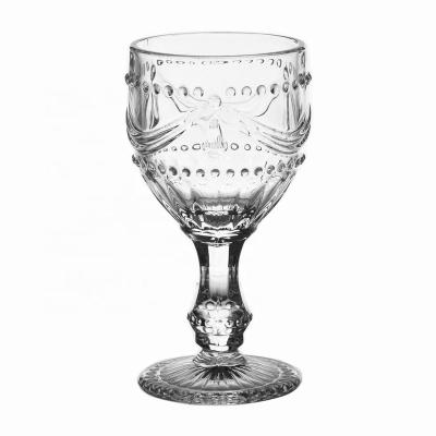 China High Quality Hot Sale Modern Design Crown Glass Drinking Classic For Home Bar Decoration Wine Glass for sale