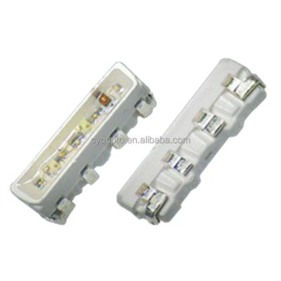 China Projects 0.2W Cathode 4pins Common Tri-color Lighting RGB 020 SMD LED Chip Specs Side View for sale