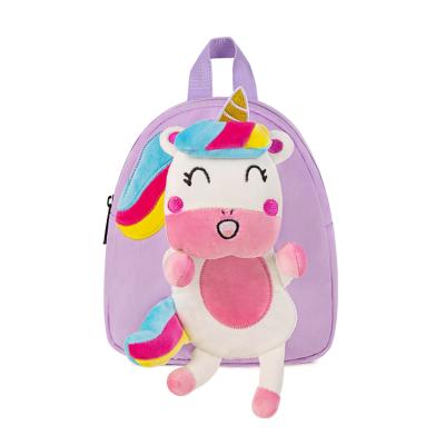 China Anti-theft Drop Shipping Mini Cute Unicorn Gift School Bag An Unicorn Backpack Kids Unicorn Design 1-3 Cute Cartoon Animal for sale