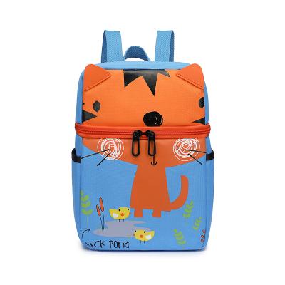 China Custom Baby Mini School Backpack Bag Kindergarten Kids Children Bq Logo Low MOQ Custom Cute Animal Square Design Anti-theft Cartoon for sale