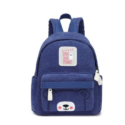 China Bq Logo Low MOQ Baby Bear Design Mini Mochilas Escolares Kindergarten Toddler Kids Anti-theft Custom Small Backoack Bags for sale