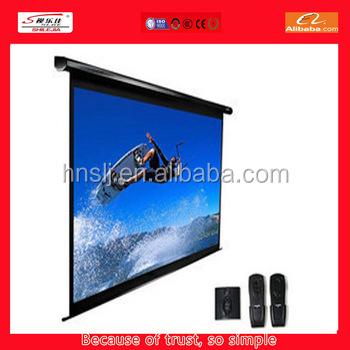 China 2015 Electric Top Selling And Best Quality Electric Screen De Projection Screen for sale