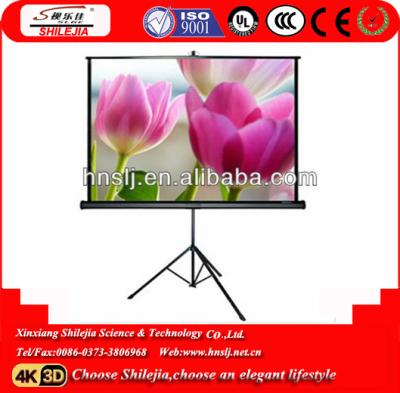 China Excellent visual effect hot sales! ! 4:3 100inch Outdoor Projection Screen High Gain Portable Projector Tripod Screen / Tripod (new product) for sale