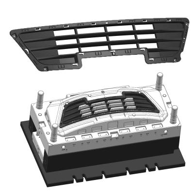 China Plastic Automobile Grill Plastic Injection Mold for sale