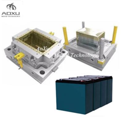 China Plastic Injection Car Battery Case Plastic Mold for sale