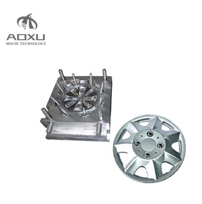 China Steel Auto Auto Plastic Wheel Cover Injection Molding Parts for sale