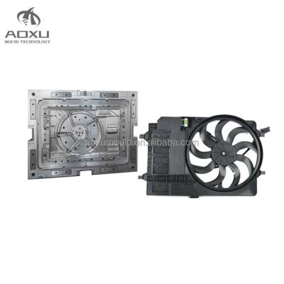 China Auto Plastic Injection Radiator Fan Shroud Plastic Mold for sale