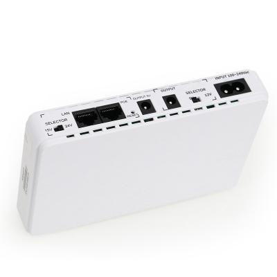 China Mini Networking UPS Manufacturer POE Power Supply DC 12V 24V Output for sale