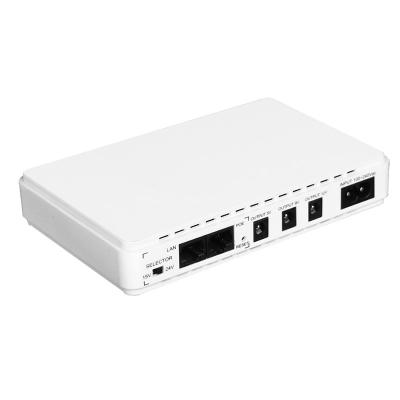 China Networking POE432 Model Mini UPS 25W DC 5V 9V 12V POE 15C 24V With USB Port for sale