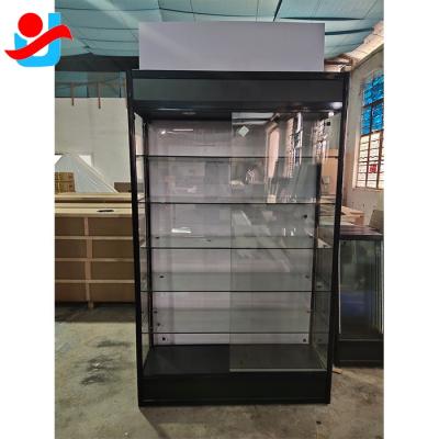 China Help Display A Variety Of Products LED Projector Display Case With 5 Shelves for sale