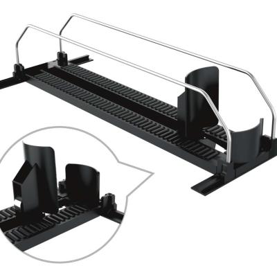 China New Easy Installation Shelf Pusher System Rolling Track Expandable Roller Shelf For Drinking Bottle for sale