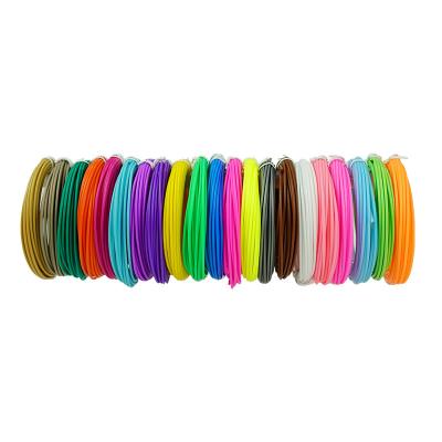 China FDM 3D Printer Multi Colors 3D Printer Filament 5M/bag ABS Plastic Rubber Printing Material/Pla 1.75Mm For 3D Printer Pen Filament for sale