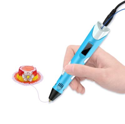 China Home Use 3d Printer Pen Support PLA ABS 3d Filament Painting High Temperature Pen 3d Pen For Christmas Gift for sale