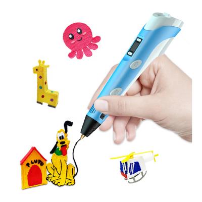 China Home use OEM 3d pen set 3d printing pen 1.75mm pla/refill 3dpens Diy ABS filament kids portable digital 3d printers for sale