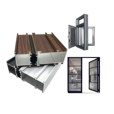 China door & Window OEM/ODM Accepted Wholesale Custom Resistance To Acid And Alkali Windows Doors Aluminum Door Profile for sale