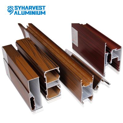 China door & Window Brazil Market 6063 Aluminum Windows And Door Profiles for sale