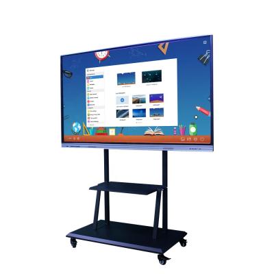 China Smooth Writing/4K/Multi High Resolution Interfaces 75 Inch Smart Whiteboard Android Smart Touch Screen LCD TV Panel For Online Learning for sale