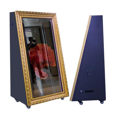 China Indoor 43 Inch Smart Social Digital Selfie Magic Mirror LCD Media I Photo Booth for sale