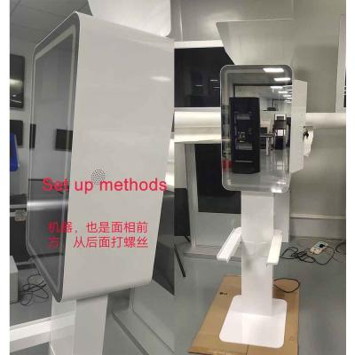 China Easy Use / Customizable Copies / Social Sharing Rental / Resell 21.5 Inch Flight Case and Led Strip Inside Selfie Mirror Photo Booth Shell for sale