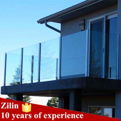 China Steel Tempered Tempered Glass +Stainless Laminated Glass Balcony Railing, Plexiglass Railing, Outdoor Glass Railing for sale