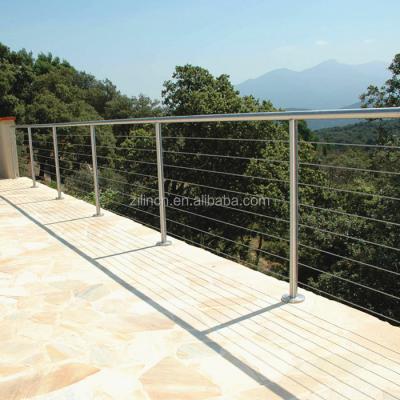 China Perfect Welding Design 2020 Brand New Premade Deck Railings / Balcony Railing / Tension Cable Railing for sale