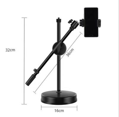 China TV Stand Mount Multi-specification Ring Fill Mobile Phone Support Video Photography Tripod Photo 2.1M Tripod Ring Light Light for sale