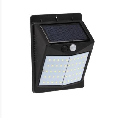 China Waterproof Garden Street Wall 2019 50 LED Solar Panel Power PIR Motion Sensor Solar Lights Outdoor for sale