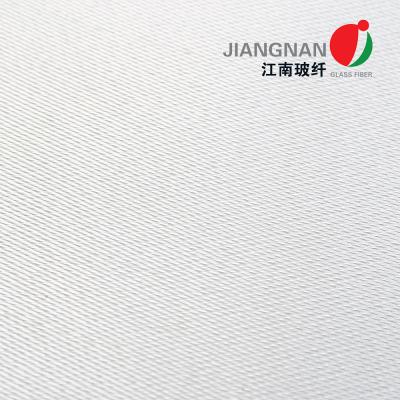 China White High Temperature Fiberglass Cloth High Silica Fiberglass Fabric For Industry for sale