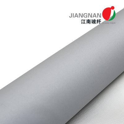 China PU beschichtete Fiberglas-Stoff für Luftzufuhr-System-Rauch u. Feuer-Vorhang zu verkaufen