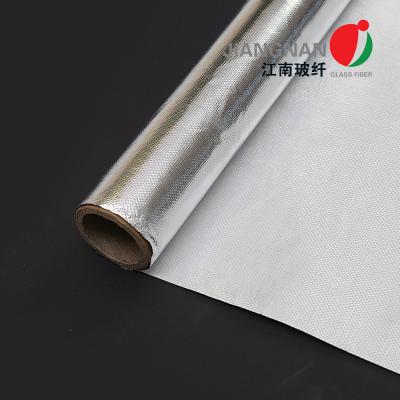 China pano aluminizado 0.12mm da isolação da fibra de vidro para Marine Covers à venda