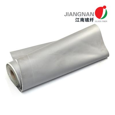 China Non Flammable Abrasion Resistance Silicone Coated Fabric 590g High Strength for sale