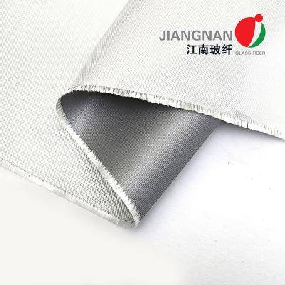 China Van de de Stoffendoek van de lassen de Pu Met een laag bedekte Glasvezel Hitte die van de de Brandbarrière Stof 0.8mm isoleren Te koop