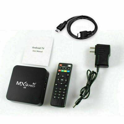 China MX Pro 4K HD 5G Wifi S905 Android 9.0 Quad Core Smart TV Box Media Player 8/16GB MXQ-PRO5G for sale