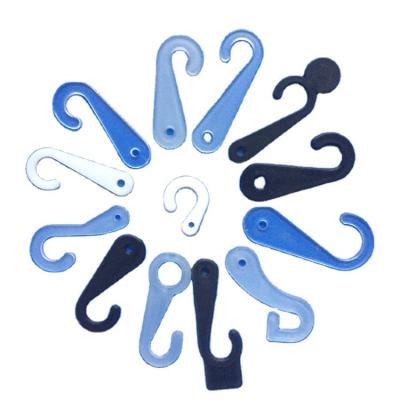 China Best Quality Eco - Friendly Promotional Merchandise Show Black Plastic J Hook With Holes for sale