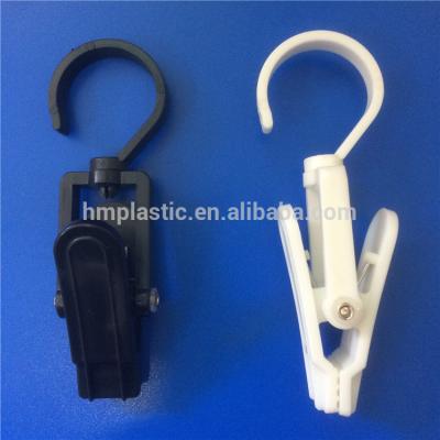 China Supermarket Display Plastic Clip And Scarf Hooks Eco - Friendly Material for sale