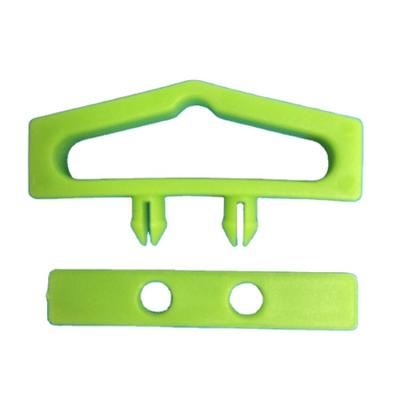 China Eco - Friendly Store Display Boxes Hang Small Plastic Socks Hanger for sale