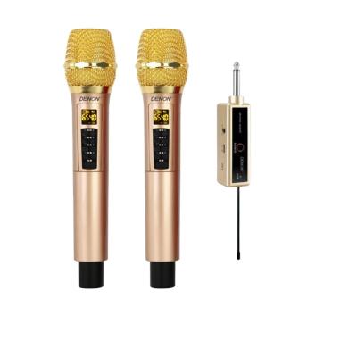 China Karaoke Handheld Wireless Microphone Professional Radio Microphone UHF for sale