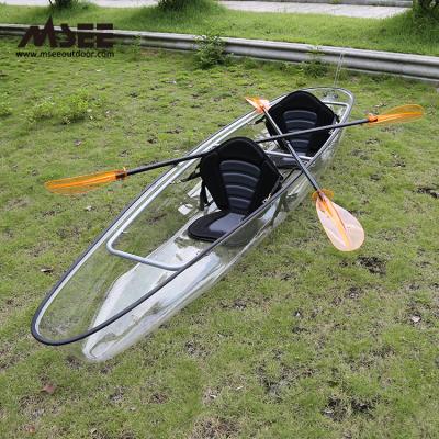 China Factory wholesale transparent kayak surfing transparent with clear kayak transparent kayak for sale