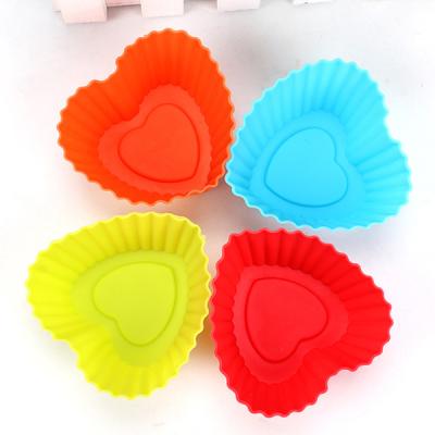 China Viable Durable Silicone Cake Cup DIY Cake Tray Cake Baking Tools for sale