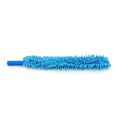 China Easy Clean Chenille Dust Wet Dry Cloth Cleaning With EVA Mop Plate And Telescopic Steel Handle for sale