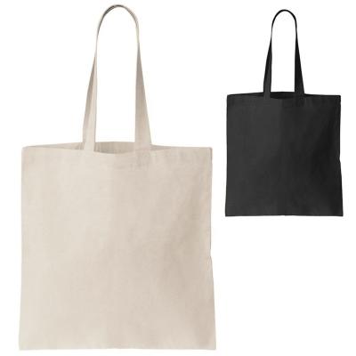 China Custom Printed Simple Grocery Tote Bag S2005US S2005US Cotton Canvas Smallorders S2005US for sale