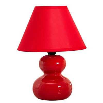 China Modern ceramic student creative office gifts lamp bedroom color macaron ceramic desk lamp small., traditional table lamp. for sale