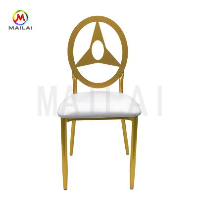 China Factory Direct Sales Modern Stacking Round Back Dining Chair for sale