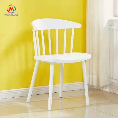 China Factory Price Integrated High Quality Party Event Dining Plastic Windsor Chair For Sales for sale